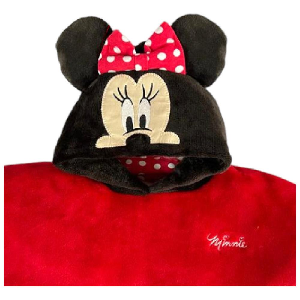 Foto 4 pulgar | Capa Con Bordado Minnie Rojo