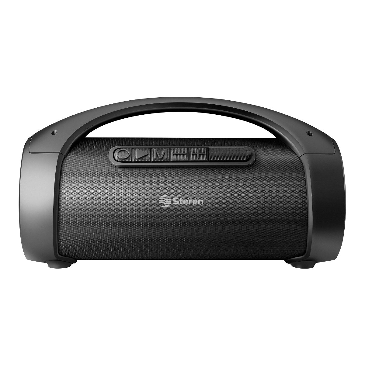 Bocina Bluetooth Boombox Tws Steren Boom-130ne color Negro de 350 W Pmpo $3,117