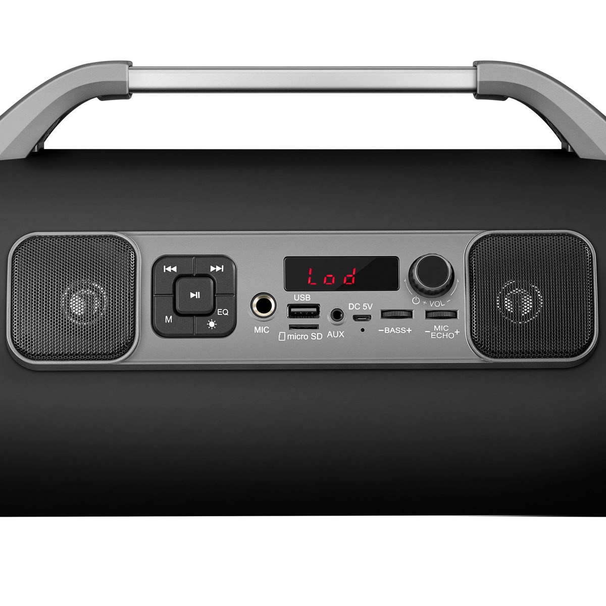 Foto 4 pulgar | Bocina Bluetooth Steren Boom-150 color Negro Boombox 300 W Pmpo