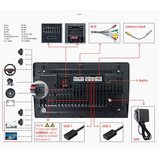 Foto 2 | Radio De Coche Con Pantalla Táctil Android Mirror Link De 10 Pulgadas - Venta Internacional.