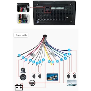 Foto 3 | Radio De Coche Con Pantalla Táctil Android Mirror Link De 10 Pulgadas - Venta Internacional.