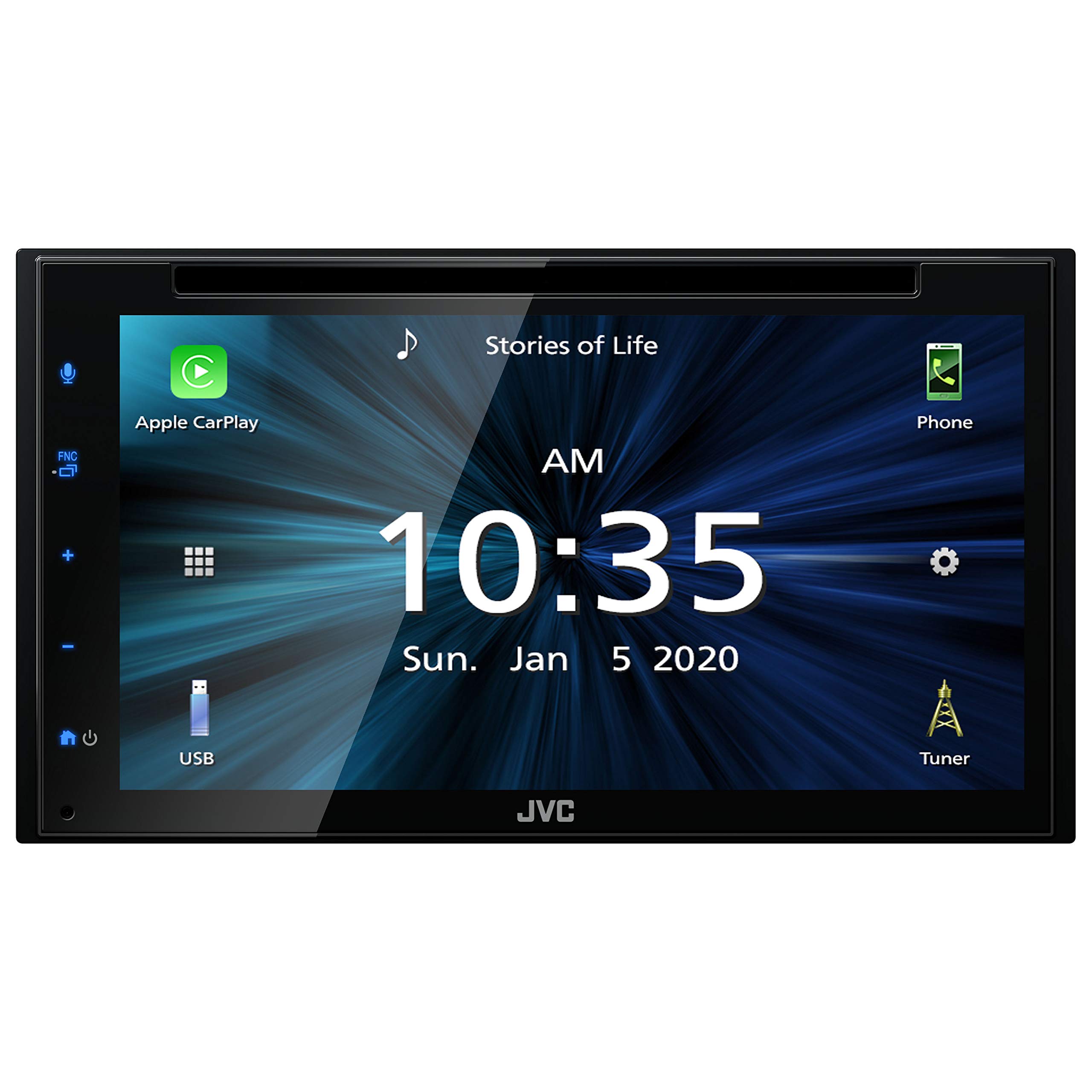 Foto 2 | Reproductor De Dvd/cd Jvc Kw-v66bt Con Pantalla Táctil Bluetooth De 6.8 Pulgadas - Venta Internacional.