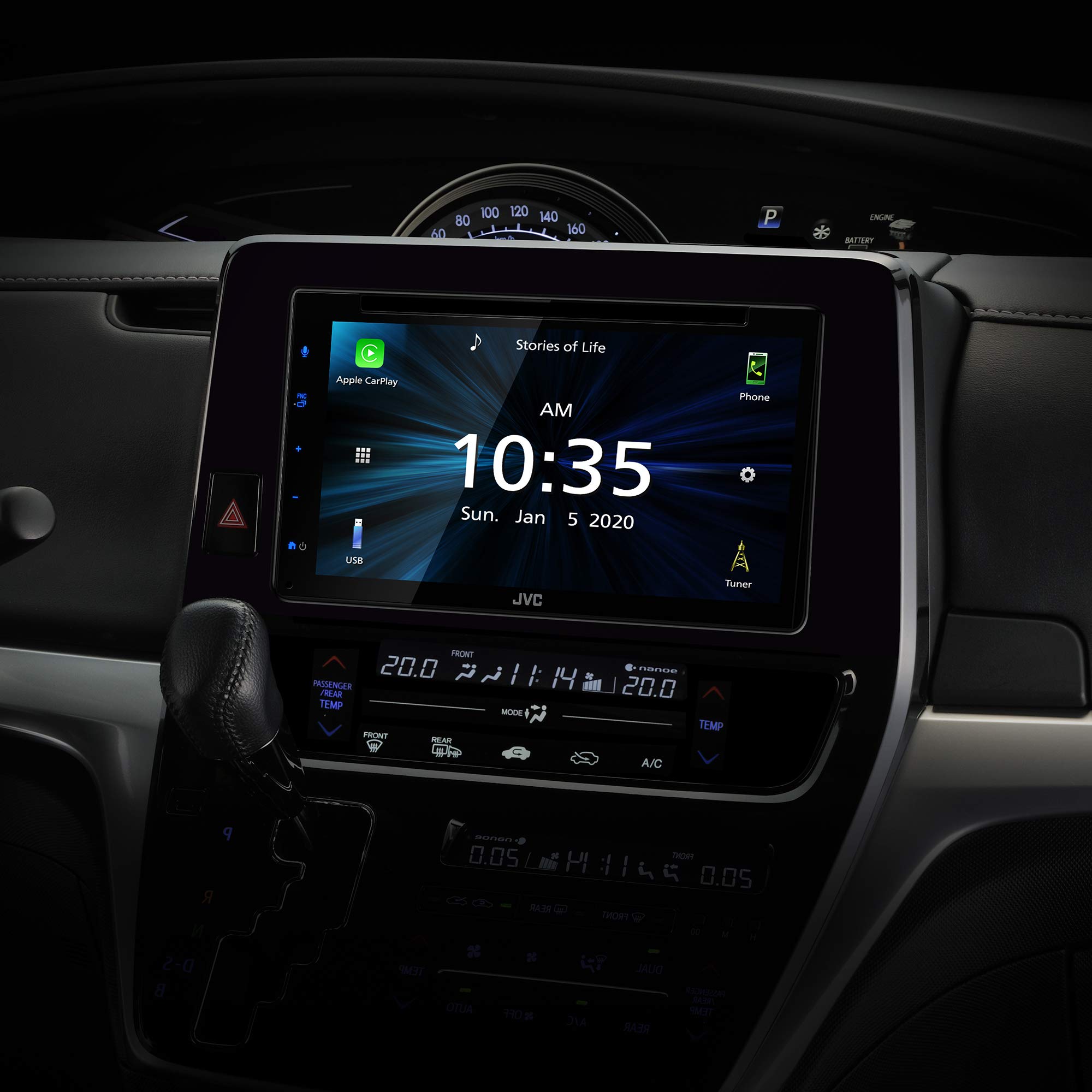 Foto 3 | Reproductor De Dvd/cd Jvc Kw-v66bt Con Pantalla Táctil Bluetooth De 6.8 Pulgadas - Venta Internacional.