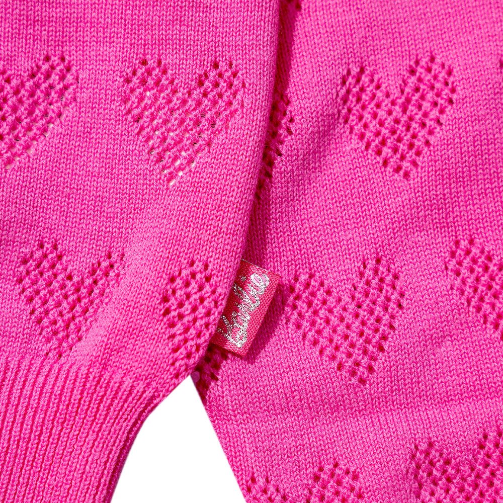 Foto 3 pulgar | Sueter Con Cuello Redonde En Color Azul Que Contrasta Con Botones, Fresco Y Juvenil Para Niña