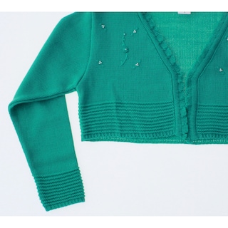 Foto 4 | Suéter Tipo Bolero Para Niña Chicos Olé 3022 Verde Elegante