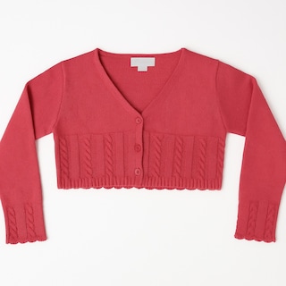 Foto 1 | Suéter Tipo Bolero Para Niña Chicos Olé 3017 Rosa Elegante