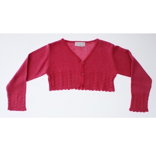 Foto 2 | Suéter Tipo Bolero Para Niña Chicos Olé 3017 Rosa Elegante