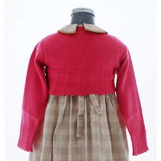 Foto 3 | Suéter Tipo Bolero Para Niña Chicos Olé 3017 Rosa Elegante