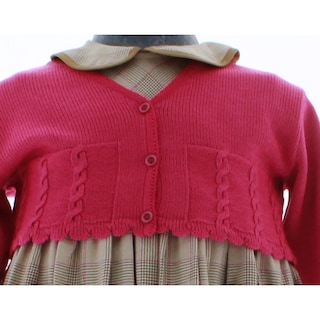 Foto 5 | Suéter Tipo Bolero Para Niña Chicos Olé 3017 Rosa Elegante