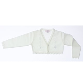 Foto 4 | Suéter Tipo Bolero Para Niña Chicos Olé 3030 Blanco Elegante