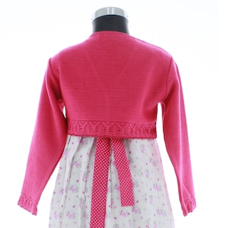 Foto 3 | Suéter Tipo Bolero Para Niña Chicos Olé 3122 Rosa Elegante