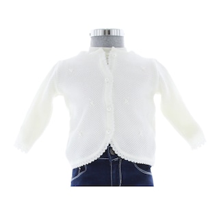 Foto 3 | Suéter Para Niña Chicos Olé 3628 Blanco Elegante