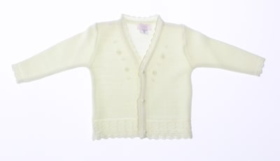 Foto 3 | Suéter Para Niña Chicos Olé 3042 Blanco Elegante