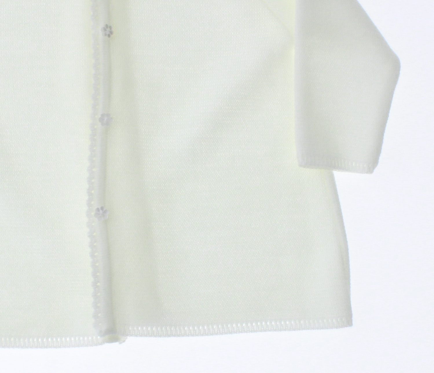 Foto 5 | Sueter Niña Bebe Chicos Olé Tejido Abrigo 3352 Color Blanco