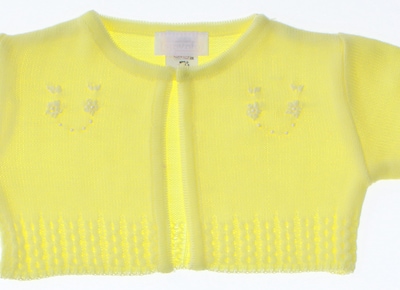 Foto 4 | Suéter Tipo Bolero Para Niña Chicos Olé 3055 Amarillo Elegante