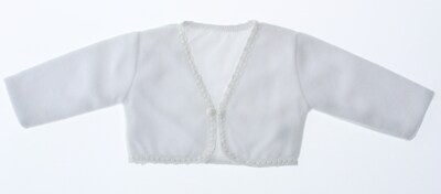 Foto 3 | Suéter Tipo Bolero Para Niña Chicos Olé 3113 Blanco Elegante