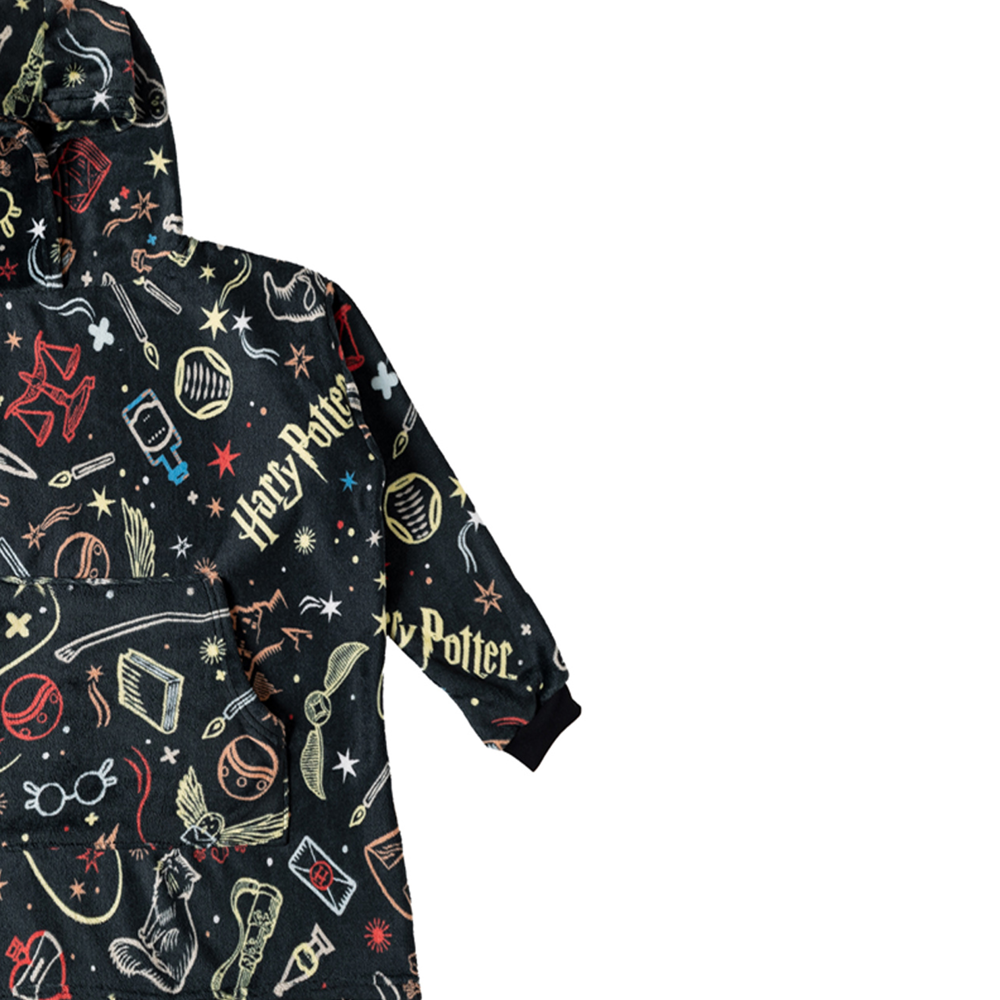 Foto 4 pulgar | Hoodie Chiquimundo Winter Harry Potter Unitalla