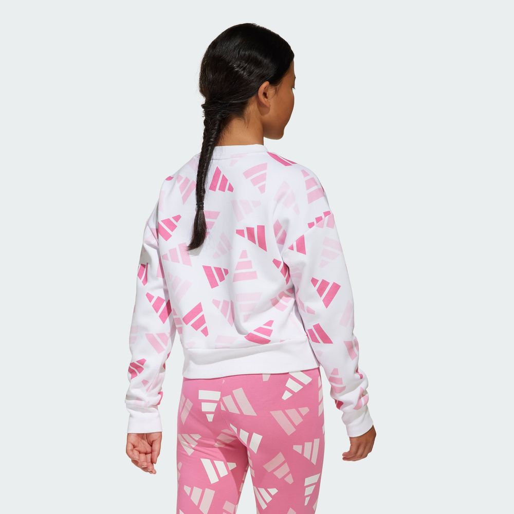 Foto 4 | Suéter Jg Clbrtn Swt Adidas Blanco para Niñas