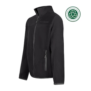 Foto 2 | Sudadera Eco Fleece Para Niña Color Negro