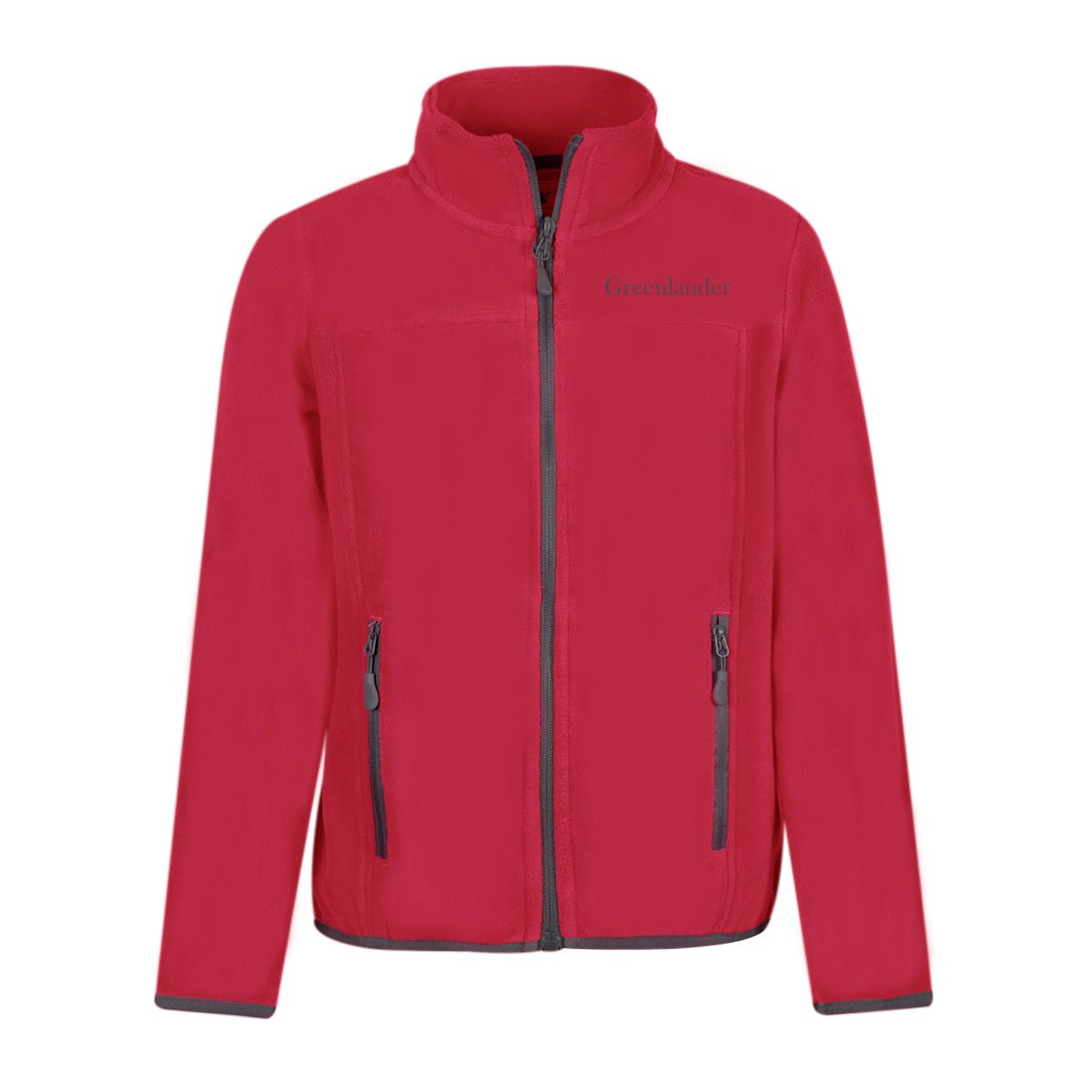 Foto 1 | Sudadera Eco Fleece Para Niña Color Rojo