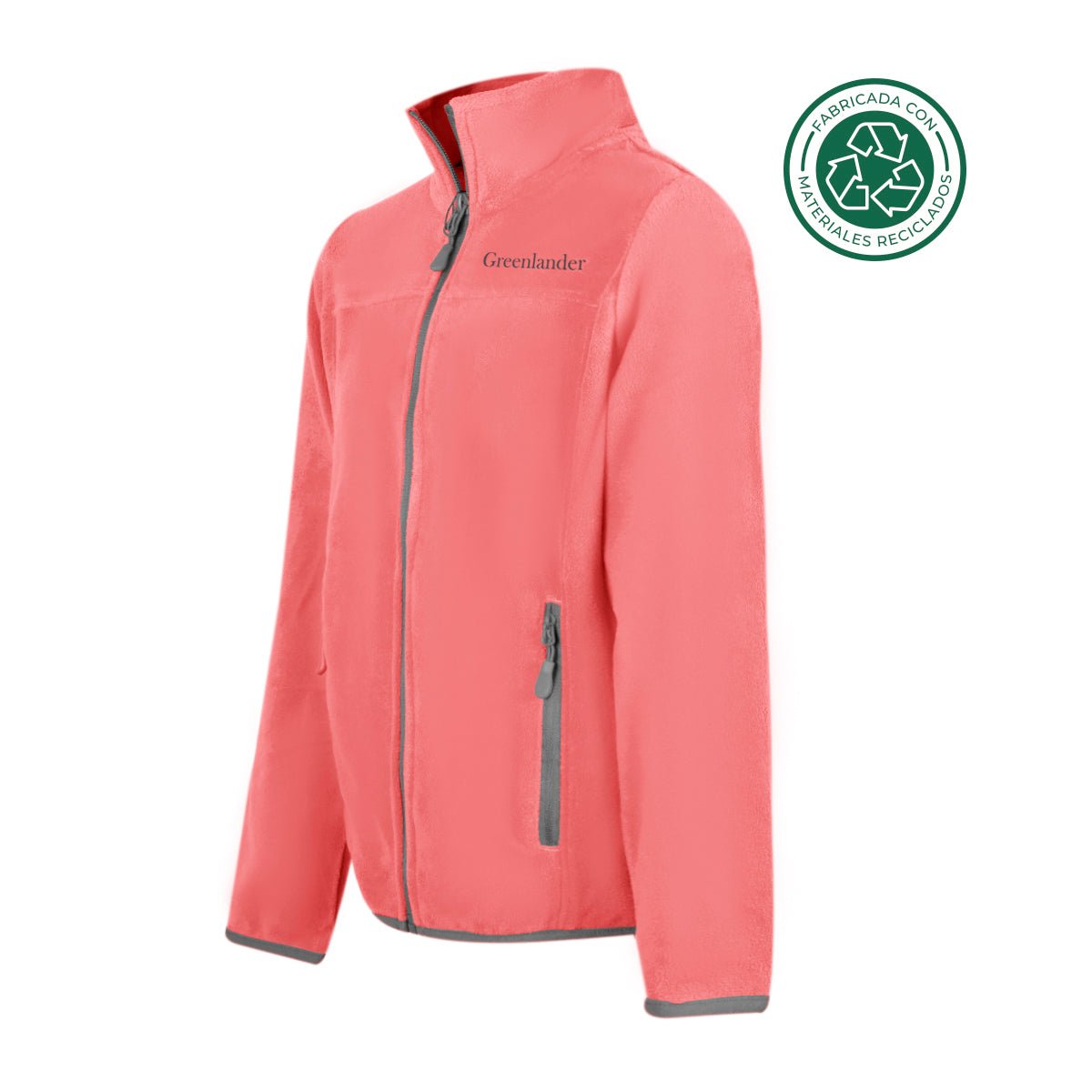 Foto 2 | Sudadera Eco Fleece Para Niña Color Rosa