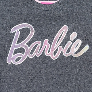 Foto 2 | Sudadera Con Lentejuela En Mangas Y Malla, Estampado De Barbie