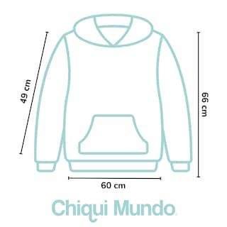 Foto 6 | Sudadera Cobija Chiqui Mundo Afelpada Y Con Capucha 4-8 Años Color Blanco