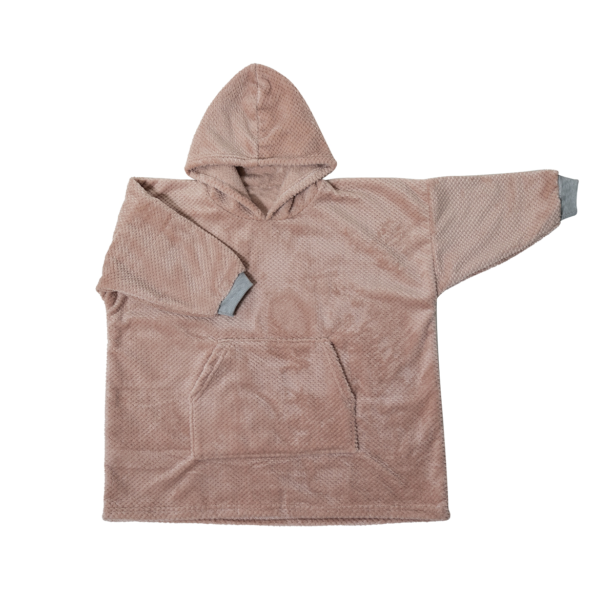 Foto 5 | Sudadera Cobija Chiqui Mundo Afelpada Y Con Capucha 4-8 Años Color Doble Vista Marrón