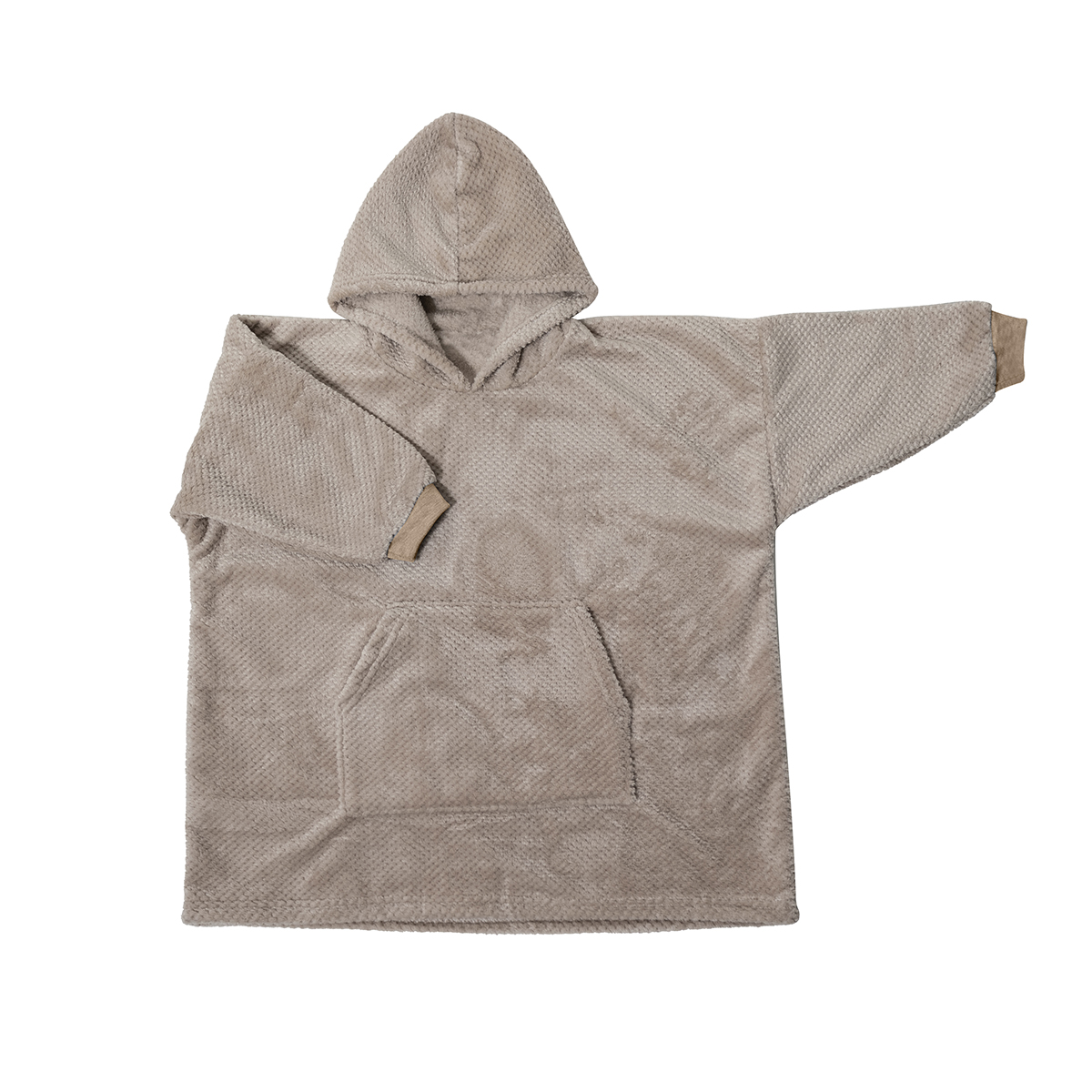 Foto 5 | Sudadera Cobija Chiqui Mundo Afelpada Y Con Capucha 4-8 Años Color Doble Vista Arena