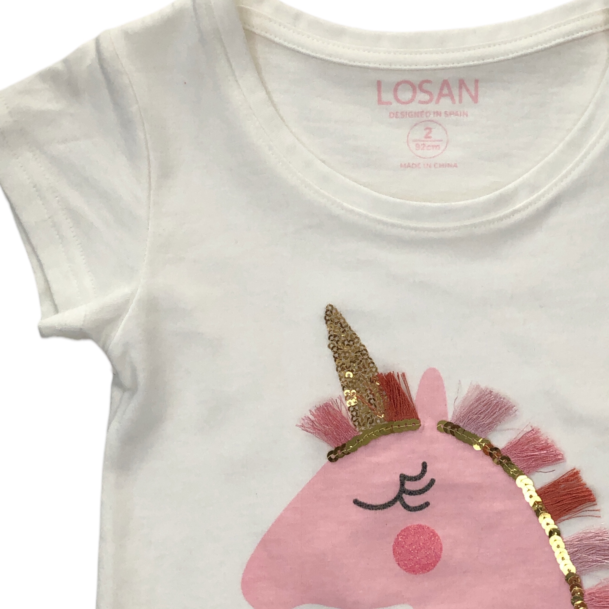 Foto 3 pulgar | Playera Unicornio Losan Be Magical Para Niña