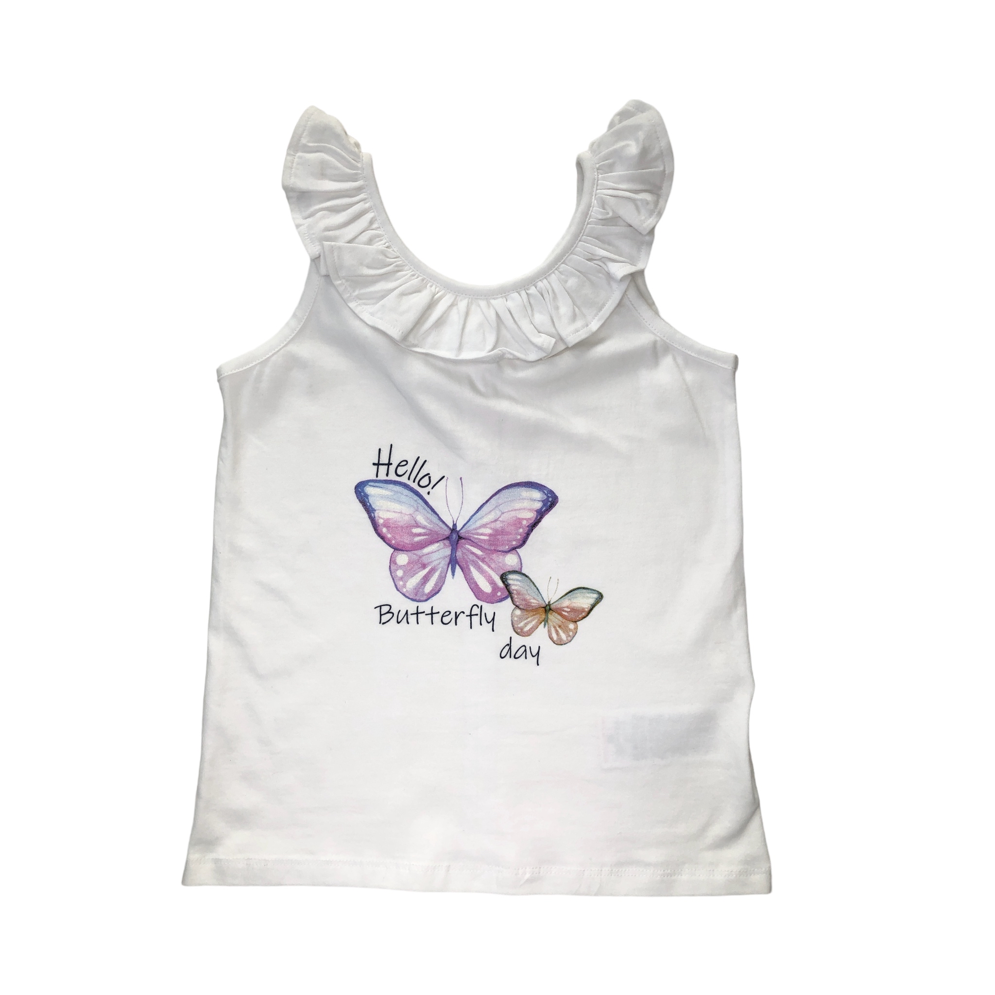 Playera Mariposa Losan Hello! Butterfly Day para Niña