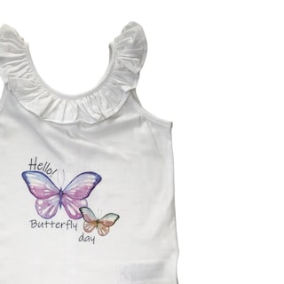 Foto 2 | Playera Mariposa Losan Hello! Butterfly Day para Niña