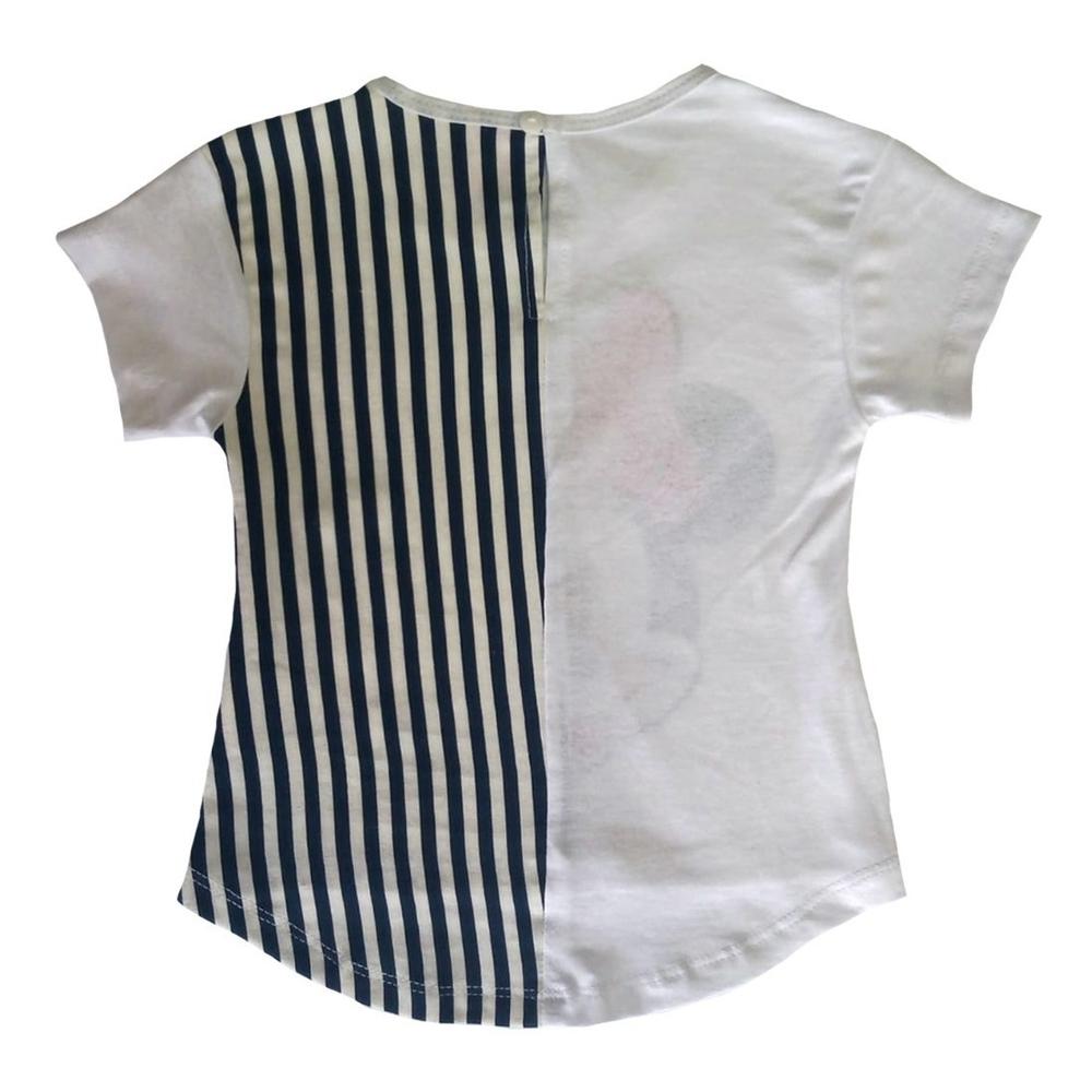 Foto 4 pulgar | Playera Estampada Con Lentejuela Disney Minnie Blanco