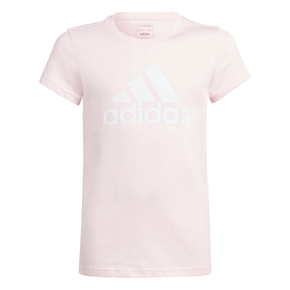 Foto 2 pulgar | Playera Adidas Essentials Rosa para Niña