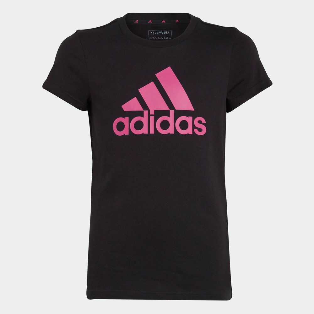 Foto 4 pulgar | Playera  Adidas Negra para Niña