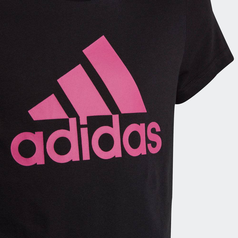 Foto 6 pulgar | Playera  Adidas Negra para Niña