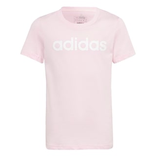 Foto 1 | Playera Adidas Essentials Ajuste Ceñido Rosa para Niña