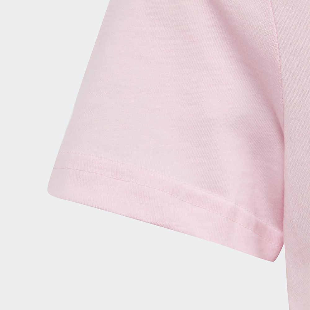 Foto 7 pulgar | Playera Adidas Essentials Ajuste Ceñido Rosa para Niña