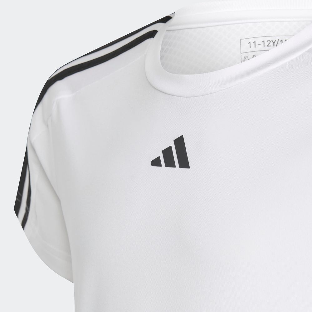Foto 7 pulgar | Playera Deportiva Adidas Train Essentials Aeroready Blanca para Niño