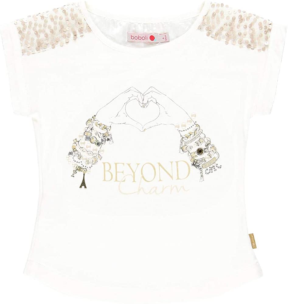 Playera Manga Corta Beyond Charm Niña Boboli