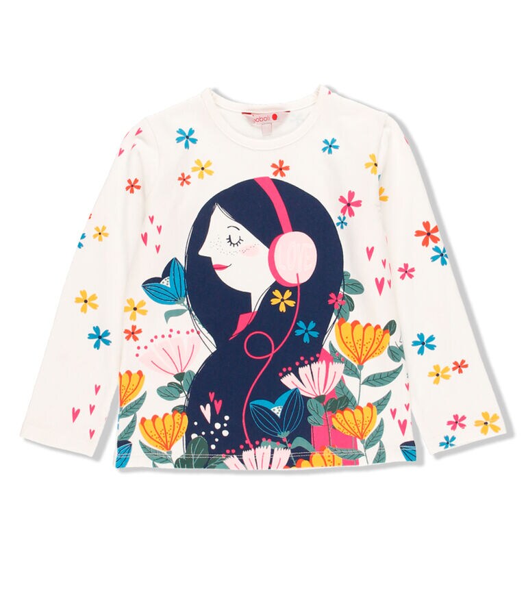 Playera De Niña Boboli $499