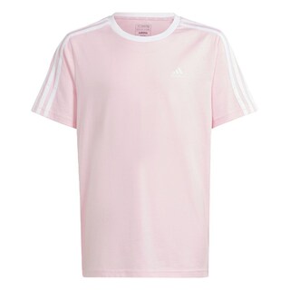 Foto 1 | Playera Essentials 3 Franjas Adidas Rosa para Niña
