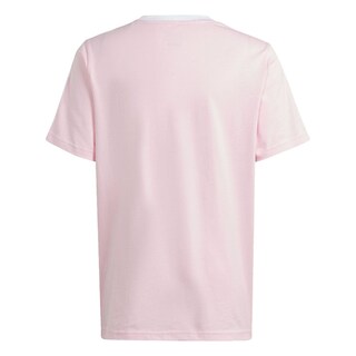 Foto 2 | Playera Essentials 3 Franjas Adidas Rosa para Niña