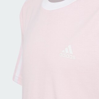 Foto 7 | Playera Essentials 3 Franjas Adidas Rosa para Niña