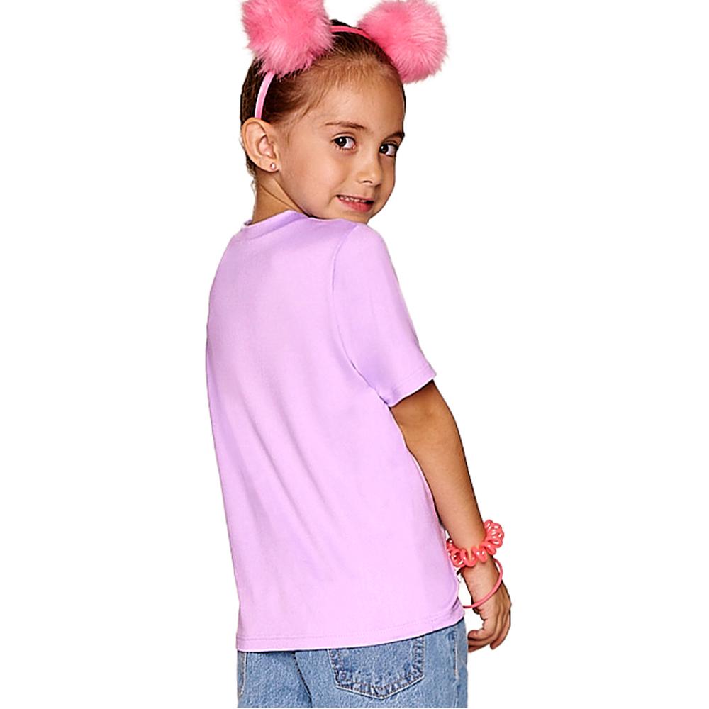 Foto 4 pulgar | Playera Ilusión Distroller Lila para Niña