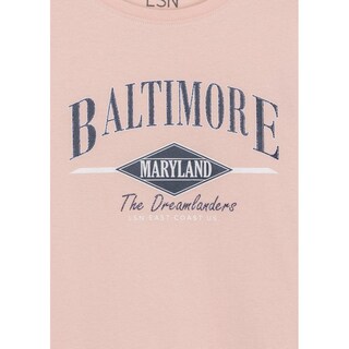 Foto 3 | Playera Rosa Palo ''baltimore'' Para Niña Losan