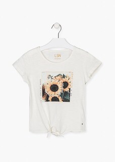 Foto 1 | Playera Con Estampado De Girasoles Para Niña Losan