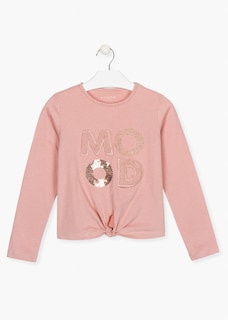 Foto 1 | Playera Mood Pink Losan