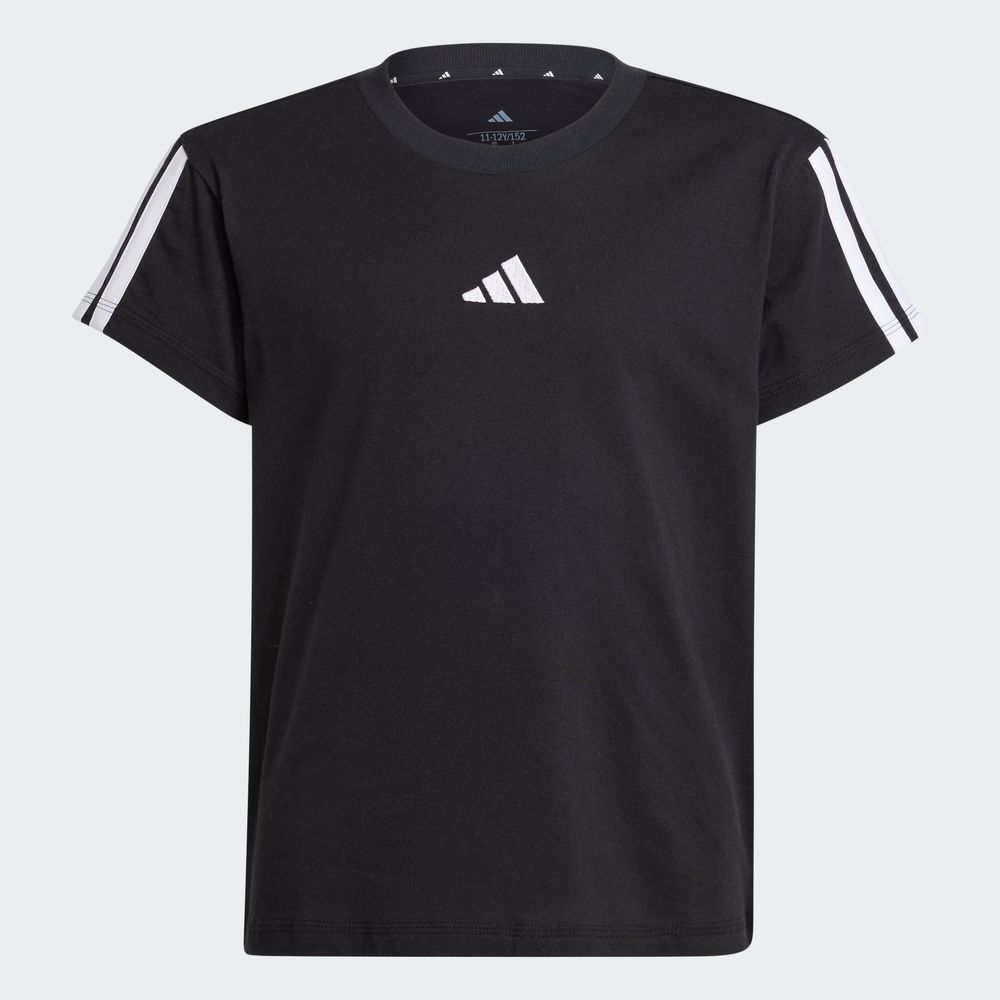 Foto 4 pulgar | Playera Essentials Kids Adidas Negro Niños