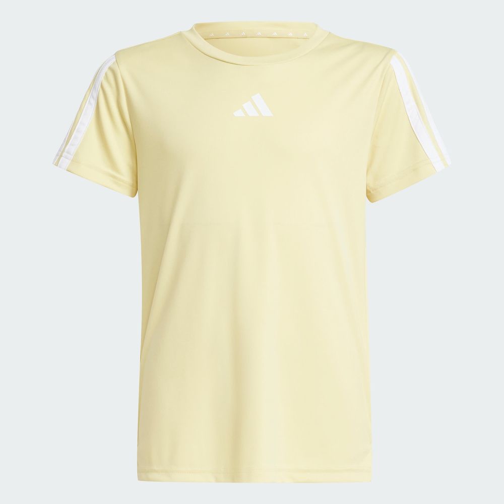 Foto 3 pulgar | Playera Jg Tr-es 3s Tee Adidas Amarilla para Niños